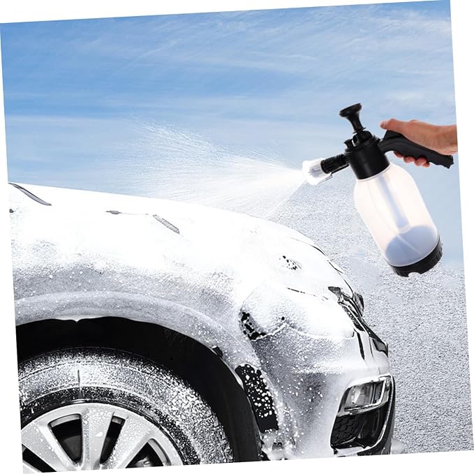 Alipis High Pressure Foam Sprayer Adjustable Nozzle Portable Wash Detailing Tool for Efficient Grime Removal and Luxurious Foam Coverage