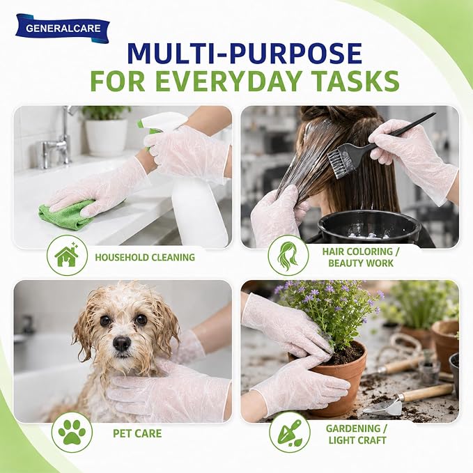 Disposable Plastic Gloves Food Handling Service Gloves Disposable For Cooking