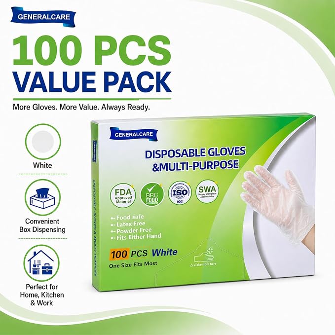 Disposable Plastic Gloves Food Handling Service Gloves Disposable For Cooking