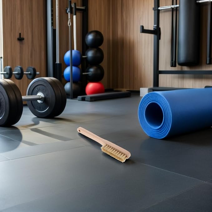 Toddmomy Ergonomic Holds Portable Outdoor Crevices and Bouldering Climbing Wall on Brush Tool with Long Handle Boar Bristles for Deep Cleaning Efficiency Scrubber Rock Chalk