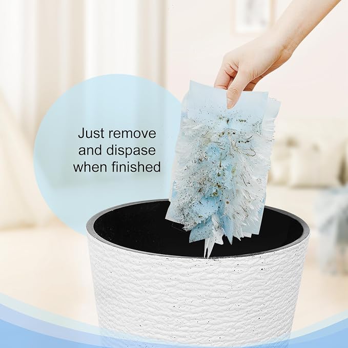 Duster Refill Compatible with Swiffer Hand Duster for Cleaning | Unscented Disposable Heavy Duty Duster Refills for Blinds & Ceiling Fan, Compatible with Swiffer Hand Duster, 30 Pack