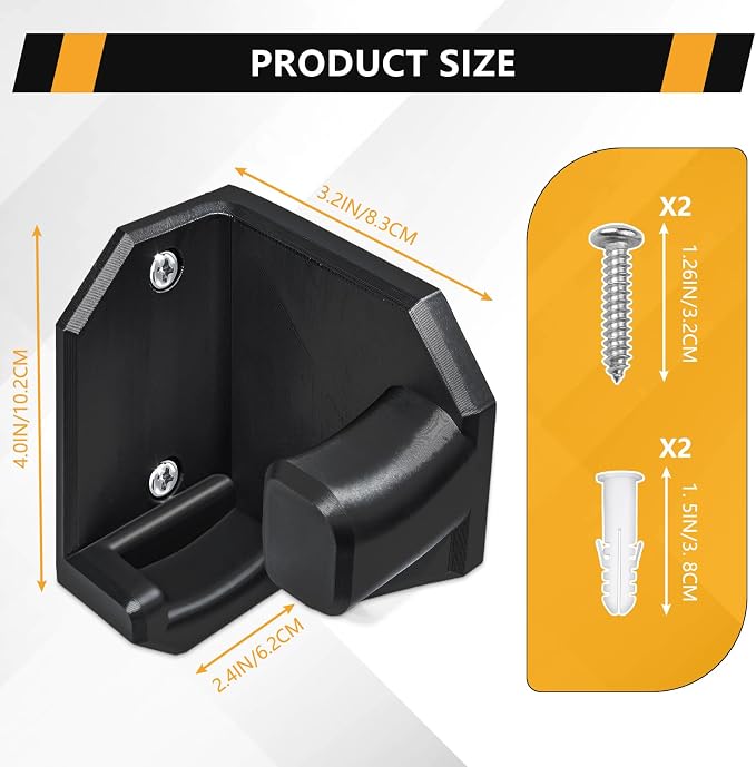 Wall Bracket for Dewalt Stick Vacuum(DCV501HB), Wall Mount Holder for 20V Cordless Stick Vacuum, Accessories for Dewalt Vacuum