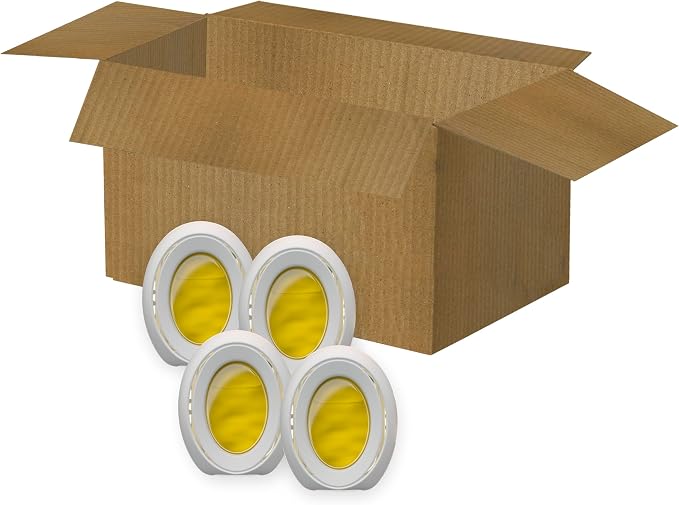 Febreze Odor-Fighting Bathroom Air Freshener for Small Spaces, Pumpkin Roll Scent, 4 Count