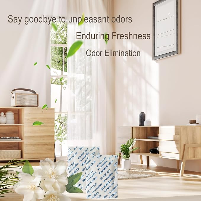 20 Pcs Closet Odor Eliminator Scented Sachets for Shoes, Closets, Dresser Drawers, Odor Elimination, Long-Lasting Freshness (Classic Parisian)