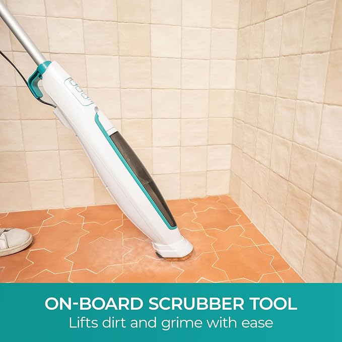 Kenmore S200 Series Steam Mop for Floor Cleaning | Easy Scrubber, 2pcs Washable Pads, 2 Modes, Quick-Heating, Lightweight for Hardwood and Tile - SM2060