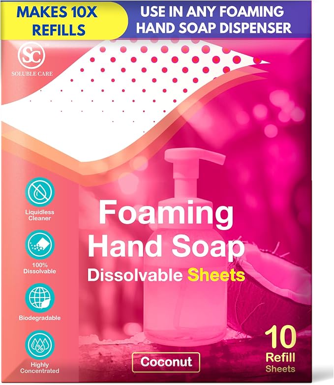 Whole House Cleaning Sheet Kit: Earth-Friendly, 5-Pack | Includes Toilet Cleaner, Laundry, Floor Cleaner, All-Purpose Spray & Foaming Hand Soap Concentrated Sheets, 120 Sheets
