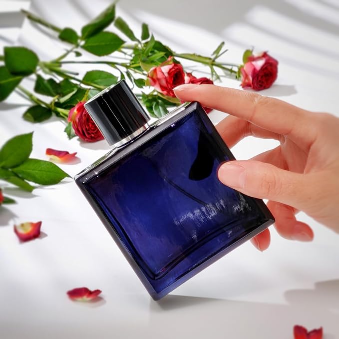 100ml/3.4Oz Glass Spray Perfume Bottle Empty Cologne Atomizer | Refillable Perfume Spray Bottle Container with 3 Kinds of Dispenser