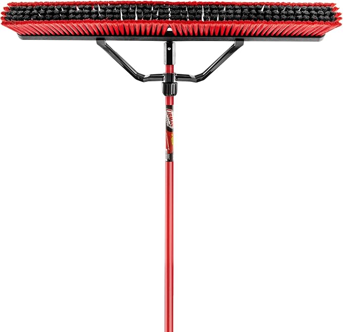 Libman Commercial, 36in. Multi Sweep - Brace Handle, Width 36 in, Handle Length 60 in, Included (Qty.) 1, Model# 1101
