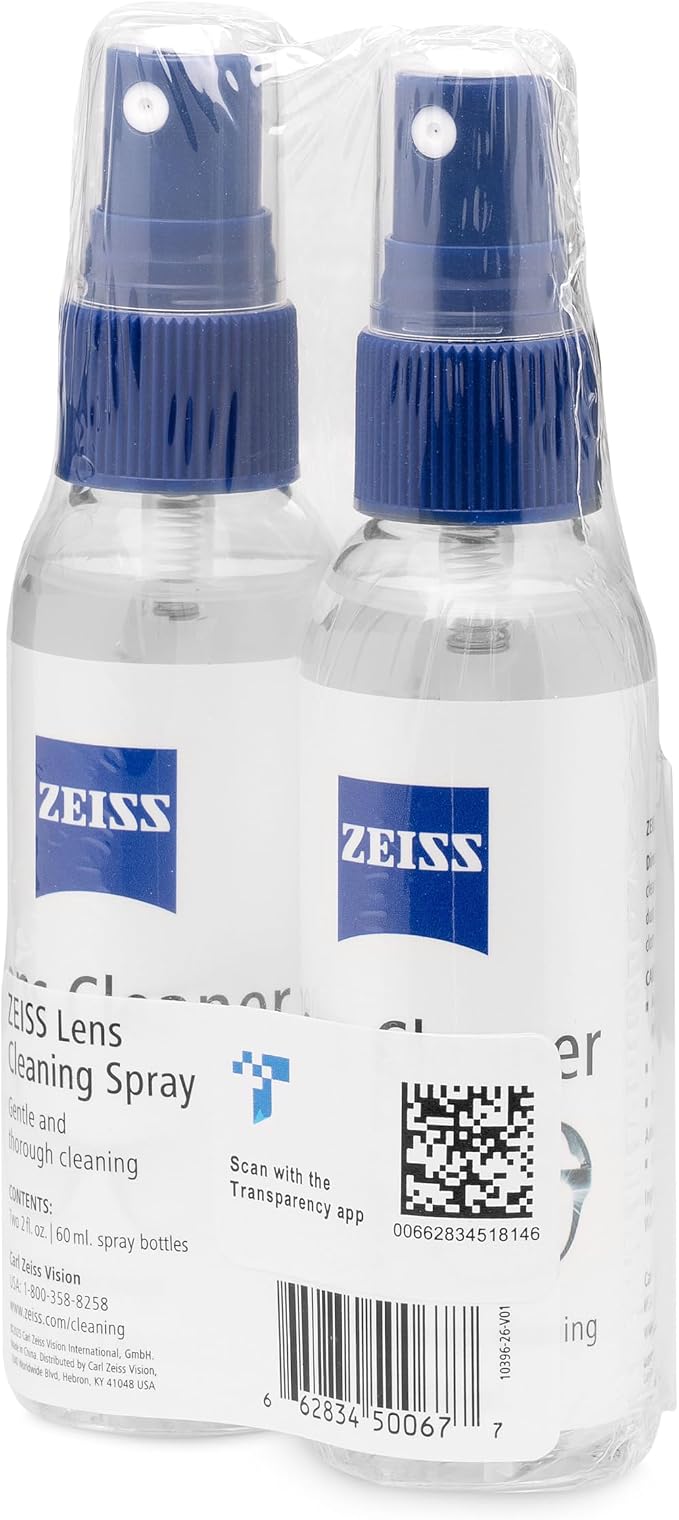 ZEISS 2x 2oz. Lens Cleaning Spray with Microfiber Cloth