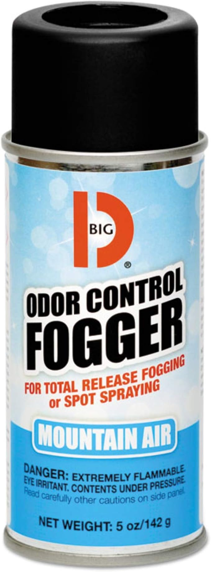 Big D 344 Odor Control Fogger, Mountain Air Fragrance-Kills odors from fire, flood, decomposition, skunk, cigarettes, musty smells-Ideal for use in cars, property management, hotels ,5 oz (Pack of 12)