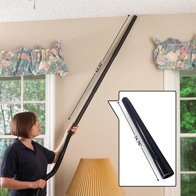 for Shark Navigator NV360 NV356E NV352 NV350 NV355 Vacuum: Hardwood Floor Brush Head, Horsehair Dust Brush Attachment plus Vacuum Extension Wands (for Shark Navigator NV360 NV356E NV352 NV350 NV355)