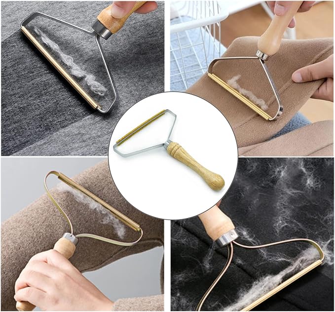 Lint Remover,2 Pack Pet Hair Remover,Reusable Clothes Carpet Couch Furniture Fabric Shaver Lint Brush Carpet Scraper