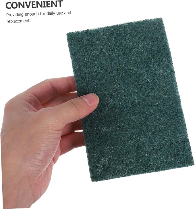 Cabilock 30pcs Multi-Purpose Reusable Scouring Pads for Kitchen Non-Scratch Dishwashing Scrubber for Pots Pans Dishes for Household Cleaning Tasks
