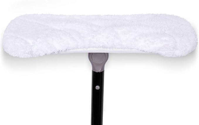 Dust Cleaning Sweeper Mopping - Orange and Grey Durable Mop Set - Lightweight - Great for Kitchen, Home, Garage and Office - Hardwood Tile Laminate Floor Cleaner - Removable Slipper