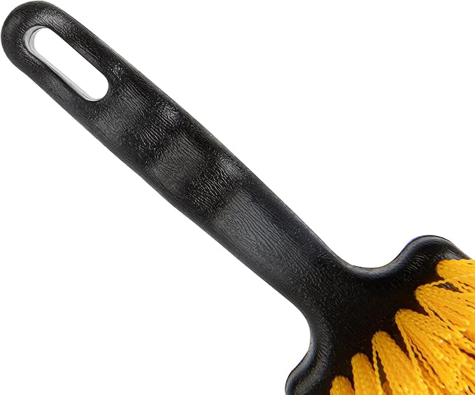Restaurantware 4 in Black Plastic Utility Scrub Brush