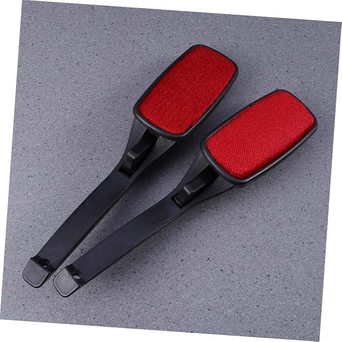 2pcs Clothes Dust Remover Lint Brush Pet Hair Remover Cleaner Static for Hair Removal Needs
