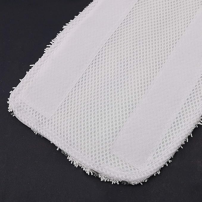 Tidy Monster 6 Pack Steam Mop Replacement Pads, Microfiber Floor Cleaning Pads Compatible with Steam Mops, Reusable Washable Mop Refills for Hardwood and Tile Floors