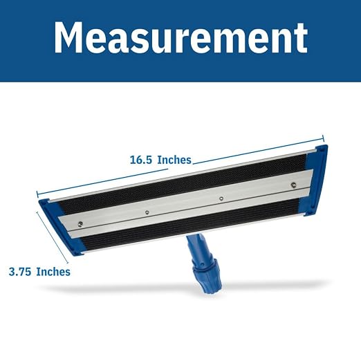 Carlisle FoodService Products 363351900 Aluminum Flat Mop Head Only, 18" Length