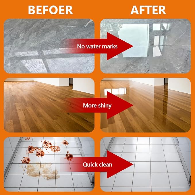 Floor Cleaning Solution- 85 FL OZ-Floor Cleaner for Mopping with Tineco,Deep Cleaning &Deodorizing for Roborock,Compatible with Saros Series,S8/S7 Series,Q Revo/Q Series,iFLOOR Series Wet Dry Vacuum