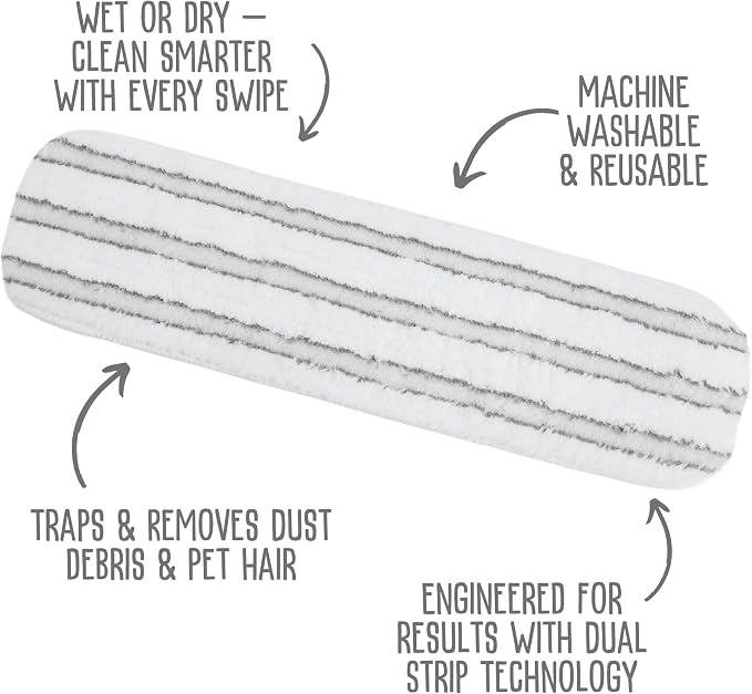 Quick Shine Multi-Action 11 Piece Interchangeable Spray Mop Kit w/Cleaner | Ultimate Gold All-In-One Pro Cleaning System, Lightweight Mop w/ Assorted Microfiber Pads & Triangular Attachmets