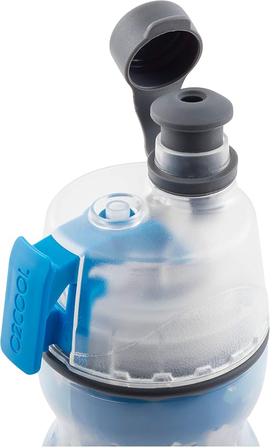 O2COOL Mist N Sip 20 oz Misting Reusable Sports Water Bottle Flamingo