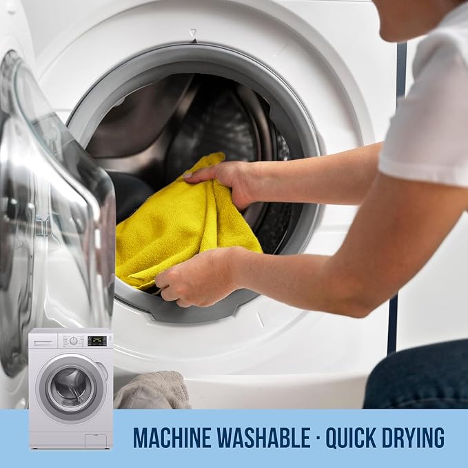 Microfiber Cleaning Cloth 11.5" x 11.5" 750 Pack - Edgeless Microfiber Towels for Cars, Cleaning Rags, Lint Free Car Microfiber Towel, Reusable Cleaning Cloths (Multicolor)