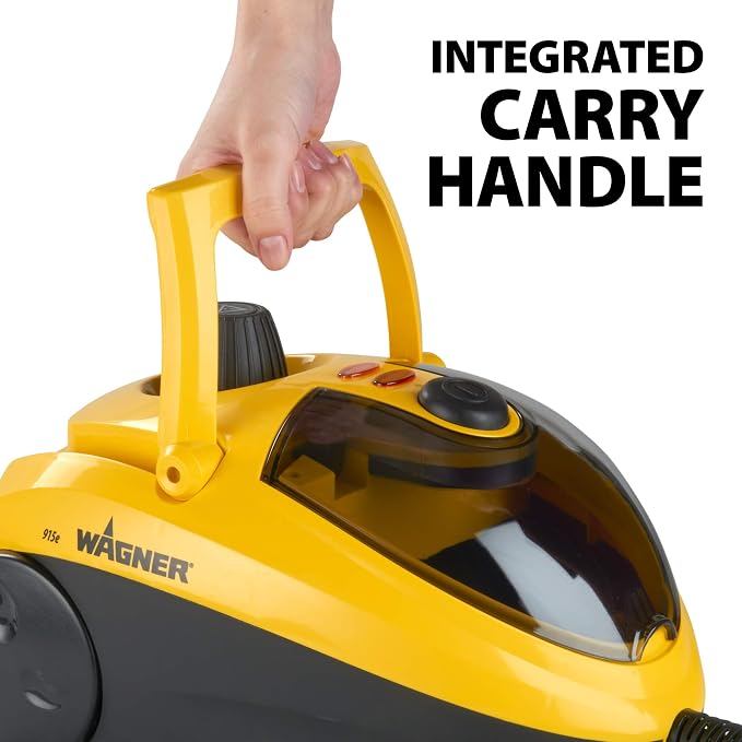 Wagner Spraytech 925e Elite Multipurpose Steam Cleaner, 20 Accessories | Elite steam cleaner includes 20 accessories for chemical-free whole home cleaning on hardwood, tile and other surfaces.