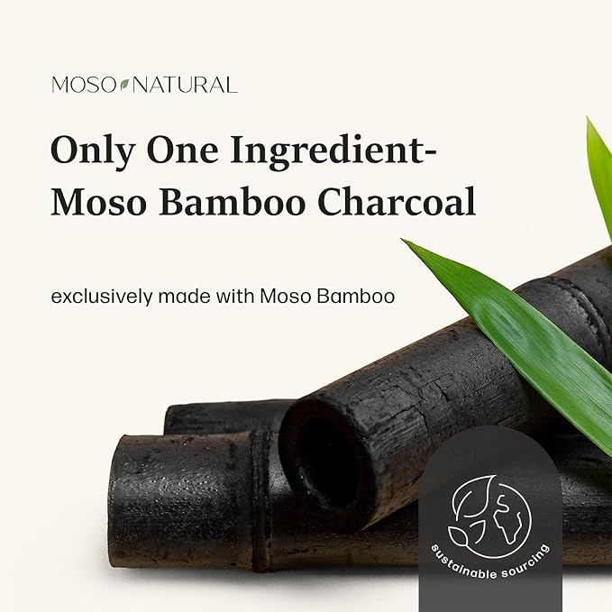 Moso Natural Air Purifying Bag 200g (3 Pack) Charcoal Odor Absorber, Car Odor Eliminator & Closet Deodorizer for Home & Pet, Lasts 2 Years, Unscented Bamboo Charcoal Bags, HGTV Editors' Pick (Green)