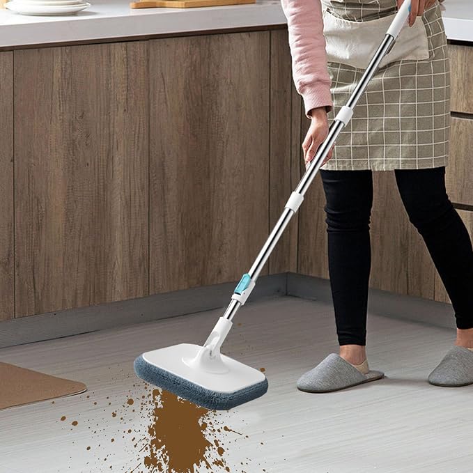 Mop and Bucket Set Housekeeping Floor Cleaning Supplies | Mop And Bucket Set with Wringer for Hardwood Living Room Dining Room Kitchen Bathroom Study