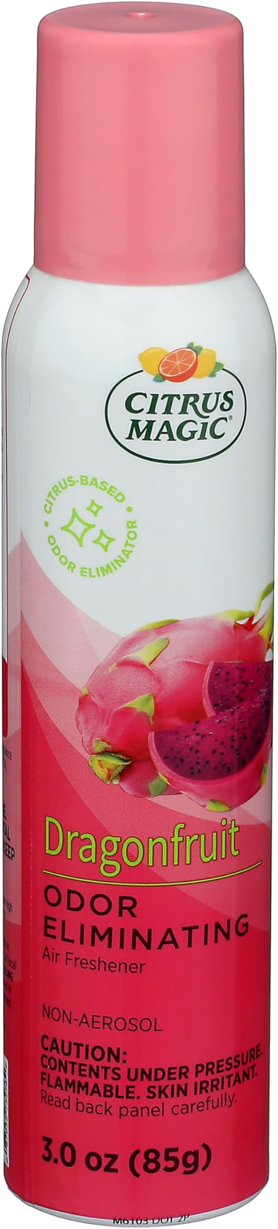 Citrus Magic Air Freshener Spray, Dragonfruit, 3 Ounce, Pack of 3 | Odor Eliminator for Home, Up to 7 Hours of Freshness, Non-Aerosol, Citrus-Based Formula