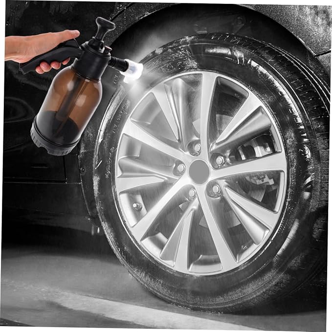 Alipis High Pressure Foam Sprayer Adjustable Nozzle Portable Wash Detailing Tool for Efficient Grime Removal and Luxurious Foam Coverage