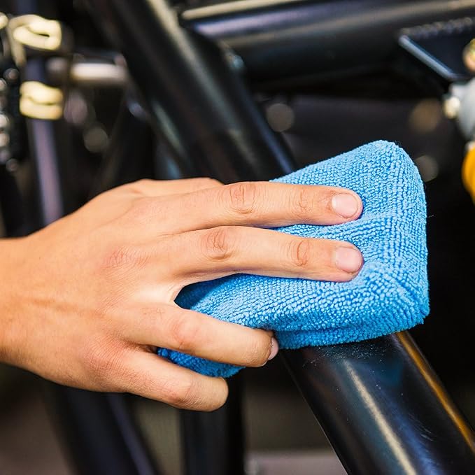 Chemical Guys, Premium Microfiber Applicator Pads, Soft Foam Core, 8 Pack | Ultra-soft foam-core pads apply sealants, dressings and interior products evenly, reusable and machine washable
