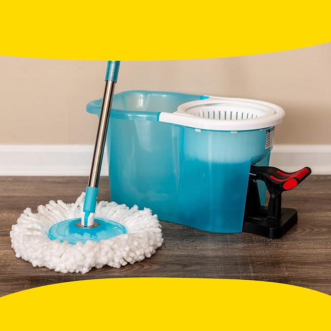 Hurricane Spin Mop Replacement Head, Absorbent Microfiber, Holds 10X Weight