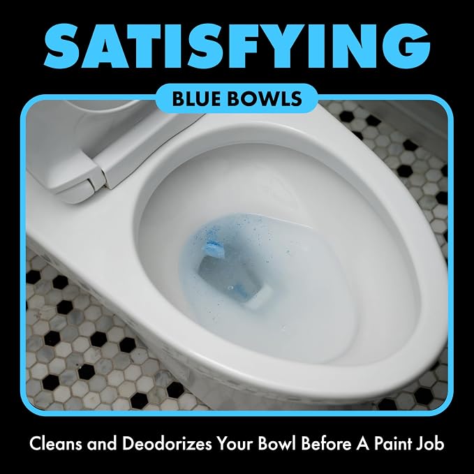 DUDE Wipes DUDE Bombs Toilet Bowl Stank Eliminator, Air Freshener, 40 Count | 1 pack of 40 pre-poop toilet pods. 2-in-1 bathroom deodorizer and toilet bowl cleaner. Lavender, cedar, lime, eucalyptus.