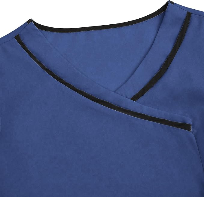 Housekeeping Uniforms - Women Lightweight Stretchy Scrubs for Cleaning Job, Breathable & Easy Care & Moisture-Wicking