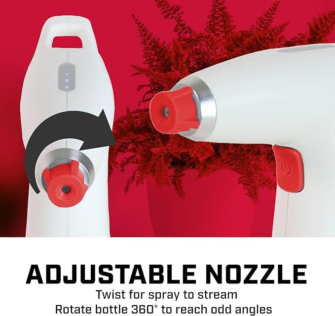CHAPIN 34-Oz Battery Powered Sprayer with Continuous Spray | Adjustable nozzle for fine mist, spot spraying and targeted plant care