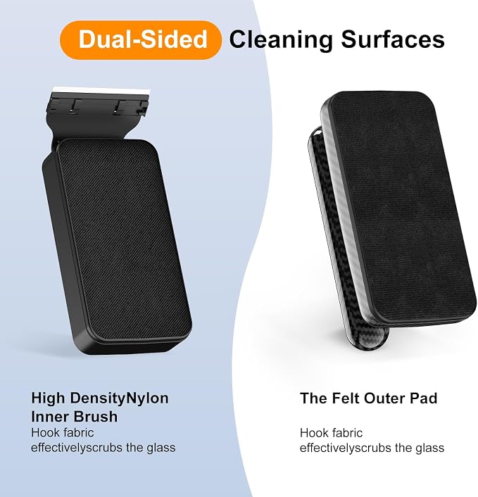 Aquarium Magnet Glass Cleaner（S） | Very magnetic，The handle is easy to grip，Easily Remove Stains，Dual-Sided Cleaning Surfaces，Self-floating Design