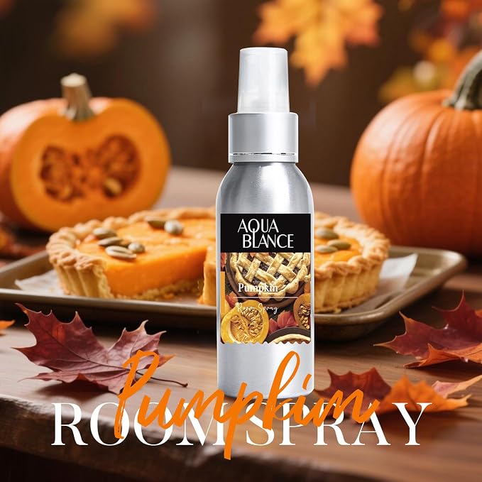 Fragrant Room Spray, Autumn, Apple Cinnamon, Pumpkin, 3 x 3.4 fl oz, Air Fresheners Odor Eliminator for Home, Bathroom, Concentrated Room Spray
