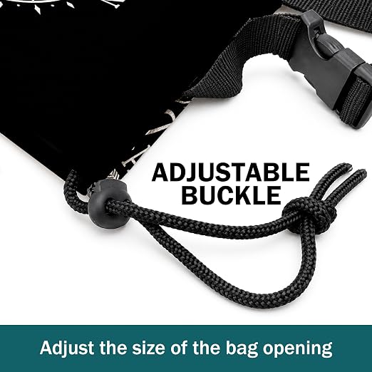 Mountain Adventure Car Trash Bag Hanging for Back Seat | Camping Hiking Lover Gifts Canvas Drawstring Car Garbage Bag with Adjustable Buckle Vehicle Trash Can