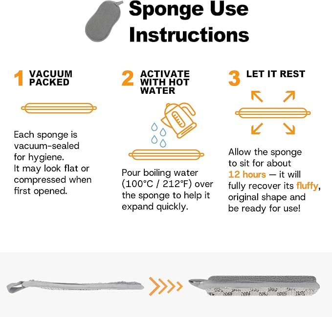 Multi-Purpose Dish Sponges Kitchen, Dual-Sided Non Scratch Scrub Sponges | 12Pack Reusable Cleaning Sponges with Microfiber & Metal Scrubber，Sponges for Dishes, Pots, Glass, Sink, Stovetop & Bathroom