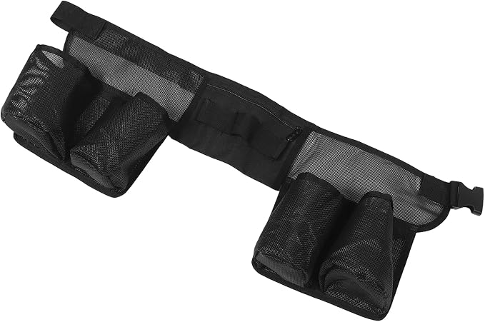 jojofuny Cleaner Tool Belt Pouch with Multiple Pockets, Electrician Utility Waist Bag for Housekeeping and Maintenance, Portable Tool Organizer for Men