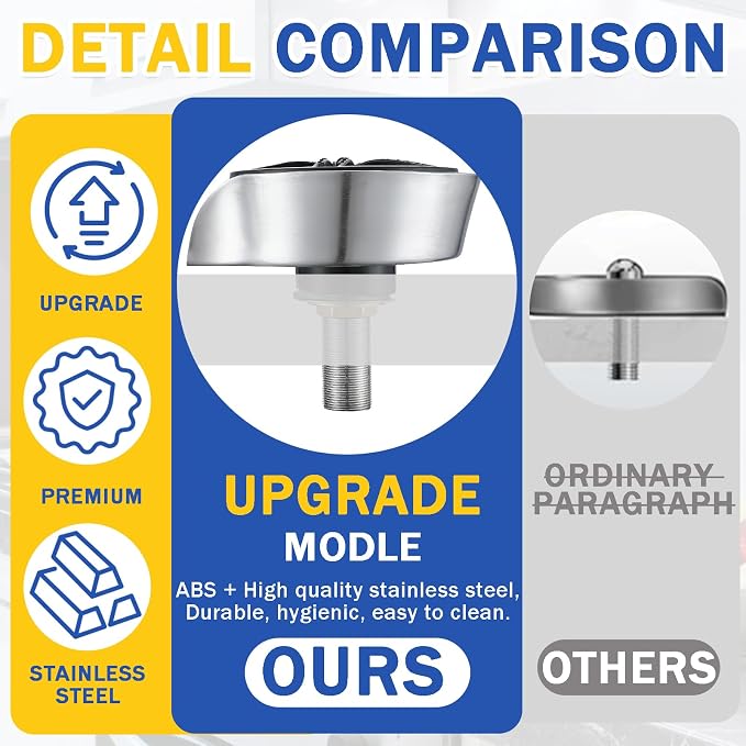 Glass Rinser and Cup Washer for Sink, 360° Rotating Spray Nozzle with Pull-Out Design, Bottle Cleaner - Tilted Base Prevents Splashing, Kitchen Sink Accessories for Home & Bar (Easy Install-Black)