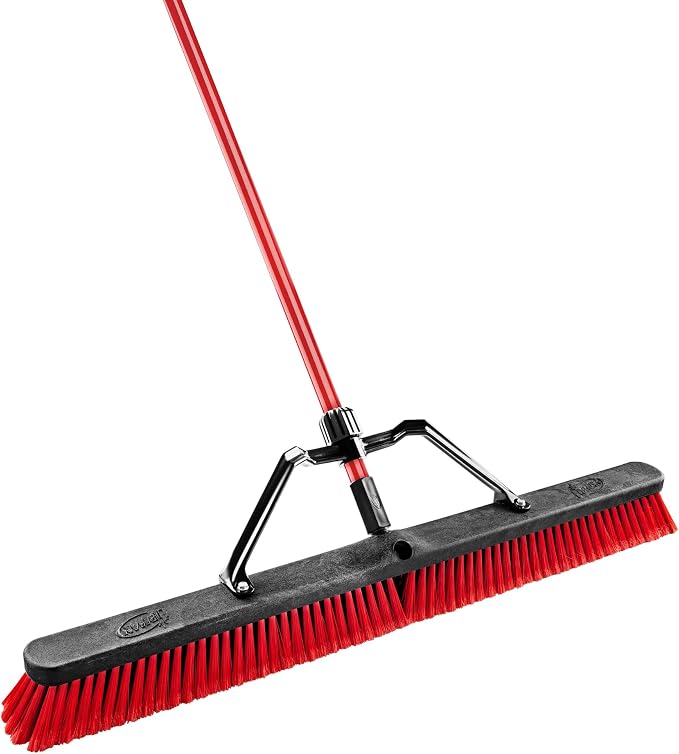 Libman Commercial, 36in. Multi Sweep - Brace Handle, Width 36 in, Handle Length 60 in, Included (Qty.) 1, Model# 1101
