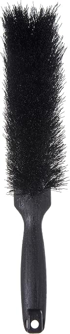 Sparta Counter and Bench Brush, Polypropylene Bristles, 8 Inch, Black | Flo-Pac, Polypropylene Block, Fine Dust and Sawdust, Smooth Surfaces, 13-Inch Overall Length, BPA Free