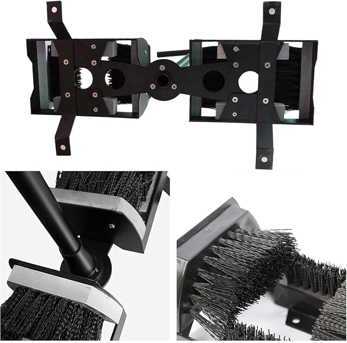 Boot Scrubber Heavy-Duty Outdoor Shoe Scraper Brush, Mud Cleaning Tool with Handle, Effective Mud Remover for Front Door Entry, Farmhouse Garden