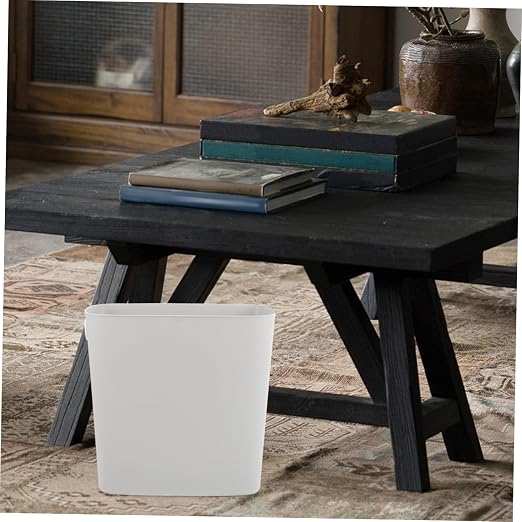 PRETYZOOM Slim Kitchen Bin Trash Can Storage Containers Lids Lint Bin Garbage Can Lid