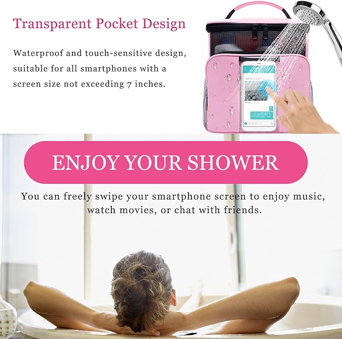 Dorm Room Essentials for College Students Girls Boys Guys, Shower Caddy | Travel Essentials Hanging Toiletry Bags for Traveling Women Men,Mesh Shower Caddies Portable for Camping,Gifts for Christmas