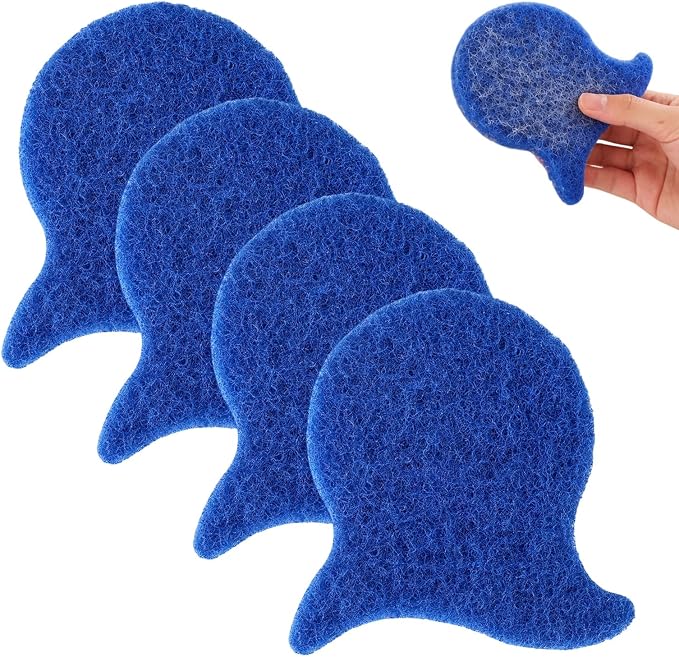 4pcs Pet Hair Removers for Laundry, Reusable Dog & Cat Washer Hair Removers Effectively Removes Pet Lint Tool for Clothes Washing Machines and Dryers