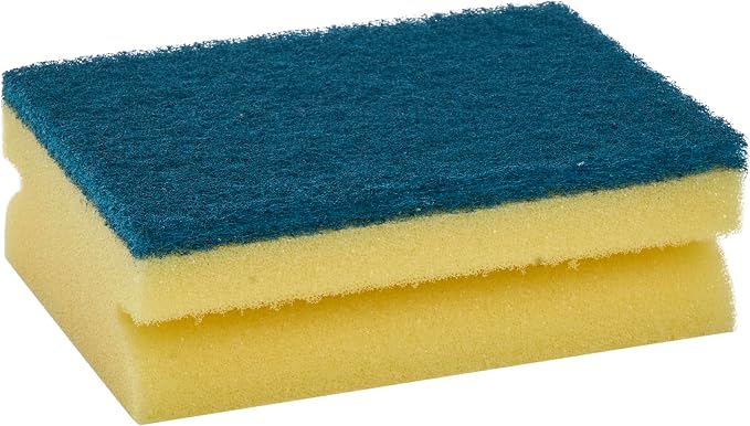 Spontex Specialist Washing Up Sponge Scourers | XL | Hard Wearing & Versatile for Professional Cleaning | 6 Pack