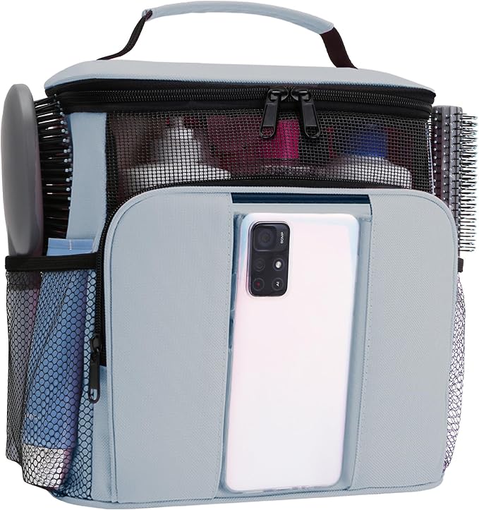 Dorm Room Essentials for College Students Girls Boys Guys, Shower Caddy | Travel Essentials Hanging Toiletry Bags for Traveling Women Men,Mesh Shower Caddies Portable for Camping,Gifts for Christmas